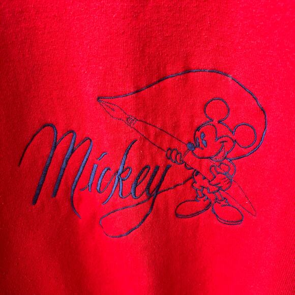 Vintage 90s Disney Mickey Mouse Sweatshirt Adult XL - Picture 4 of 4